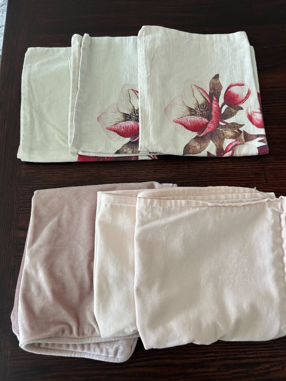 H&M Home and IKEA Pillow Pink Tones Covers Set of 6